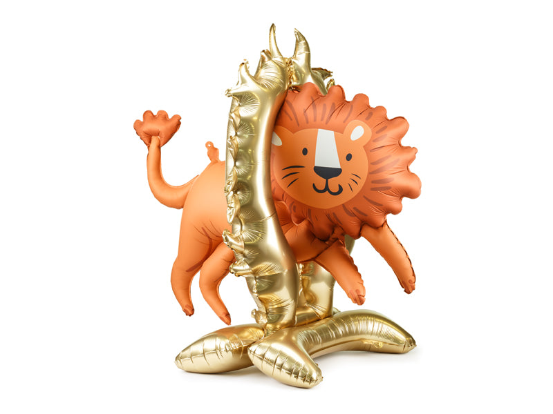 Standing foil Lion balloon - Teminis.lt