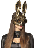 Steampunk Rabbit Eye Mask - Victorian Retro Party Accessory Teminis.lt