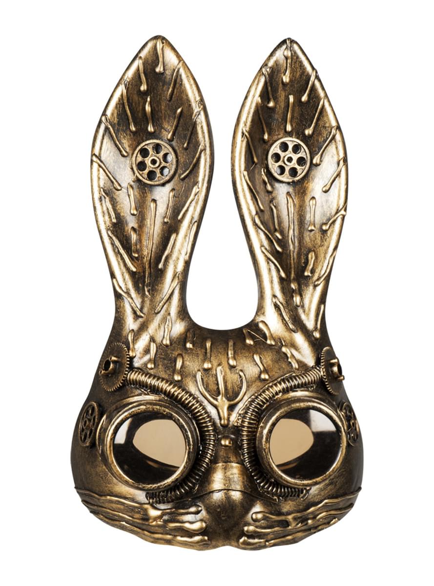 Steampunk Rabbit Eye Mask - Victorian Retro Party Accessory Teminis.lt