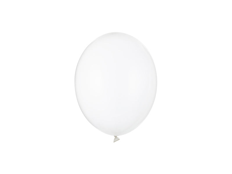 Strong Balloons 12cm, Crystal Clear - Teminis.lt