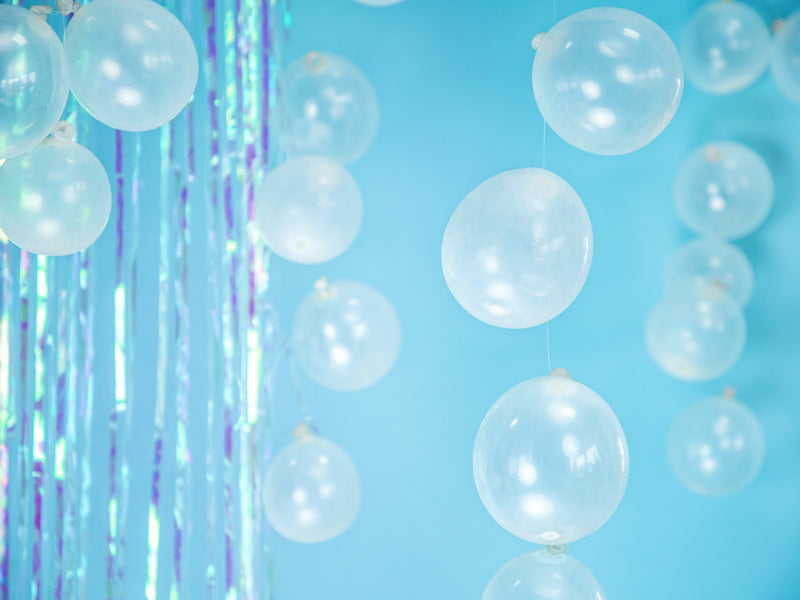 Strong Balloons 12cm, Crystal Clear - Teminis.lt