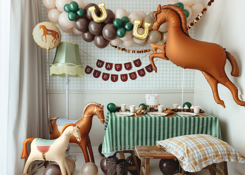Strong Balloons, Pastel Bottle Green - Teminis.lt