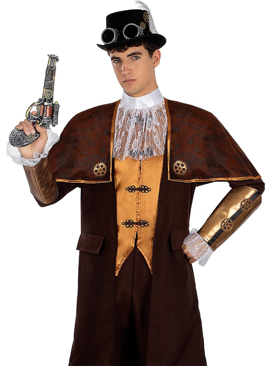 Men's Stylish Steampunk Costume - Vintage Fashion Outfit Teminis.lt
