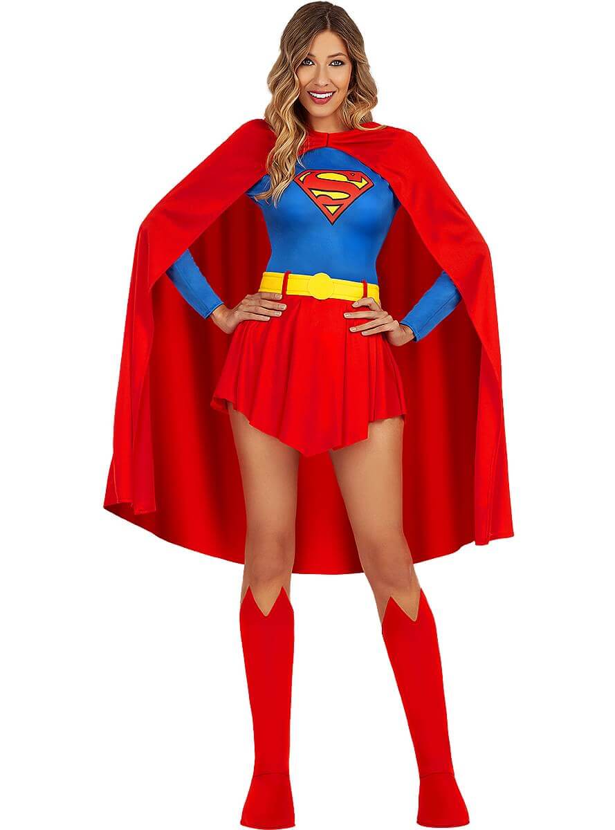 Supergirl Costume for Women – Kryptonian Hero Suit Teminis.lt