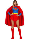 Supergirl Costume for Women – Kryptonian Hero Suit Teminis.lt
