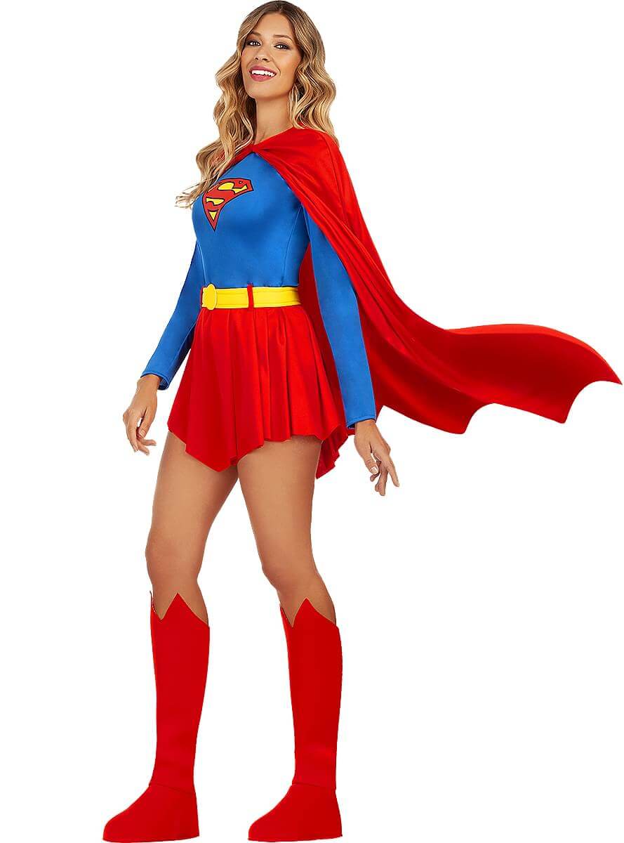 Supergirl Costume for Women – Kryptonian Hero Suit Teminis.lt