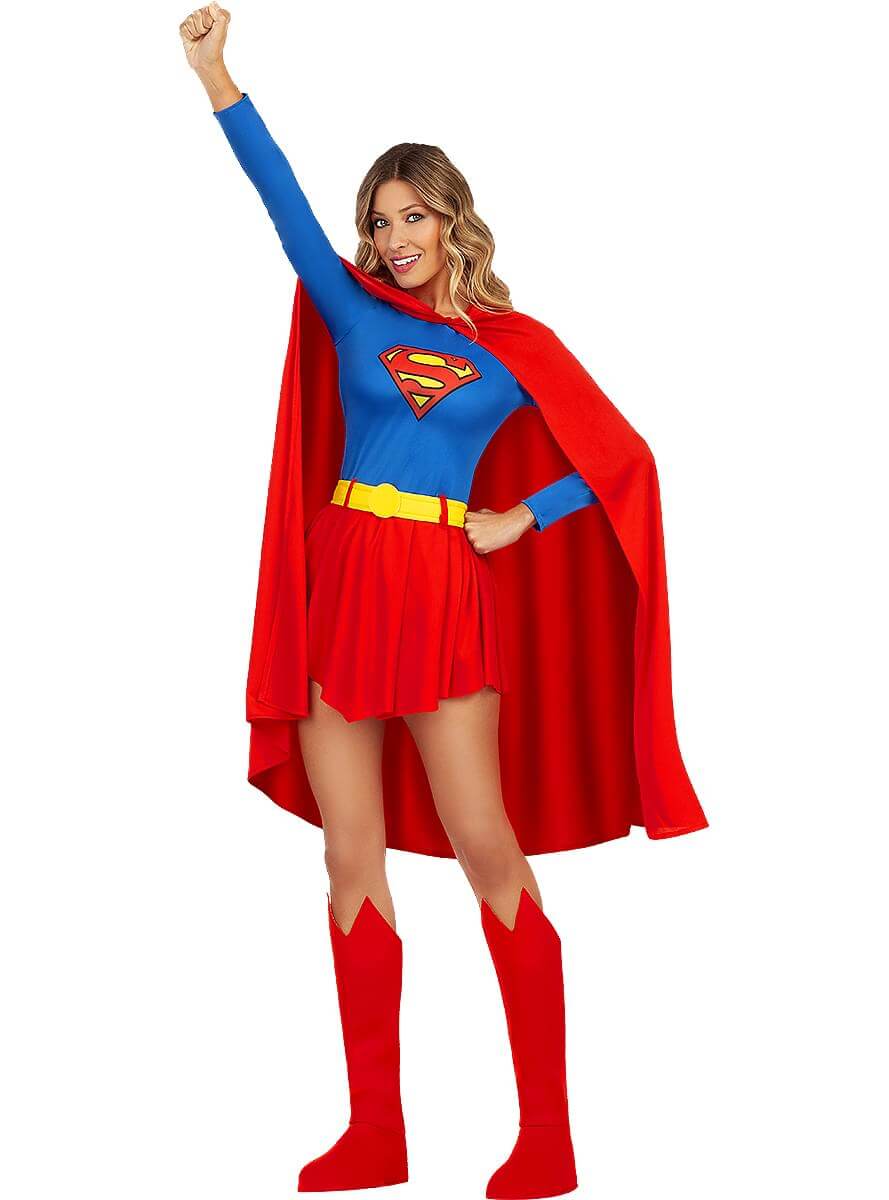 Supergirl Costume for Women – Kryptonian Hero Suit Teminis.lt