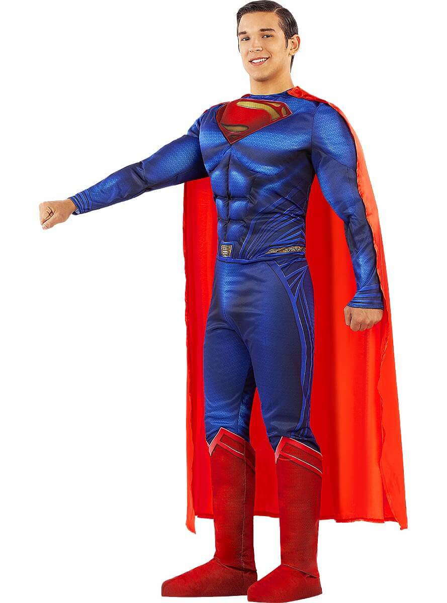 Superman Costume for Men – Man of Steel Outfit Teminis.lt