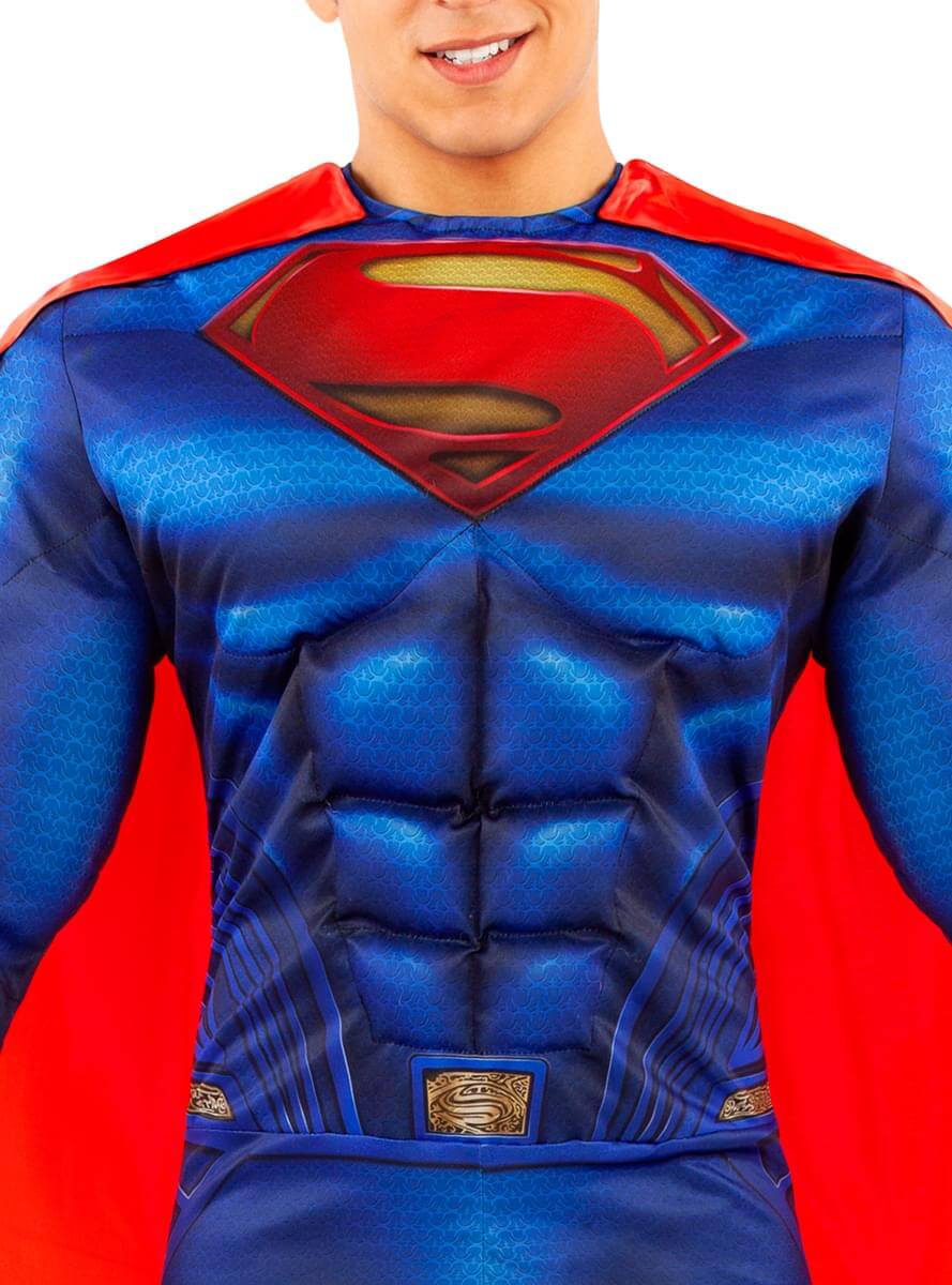 Superman Costume for Men – Man of Steel Outfit Teminis.lt
