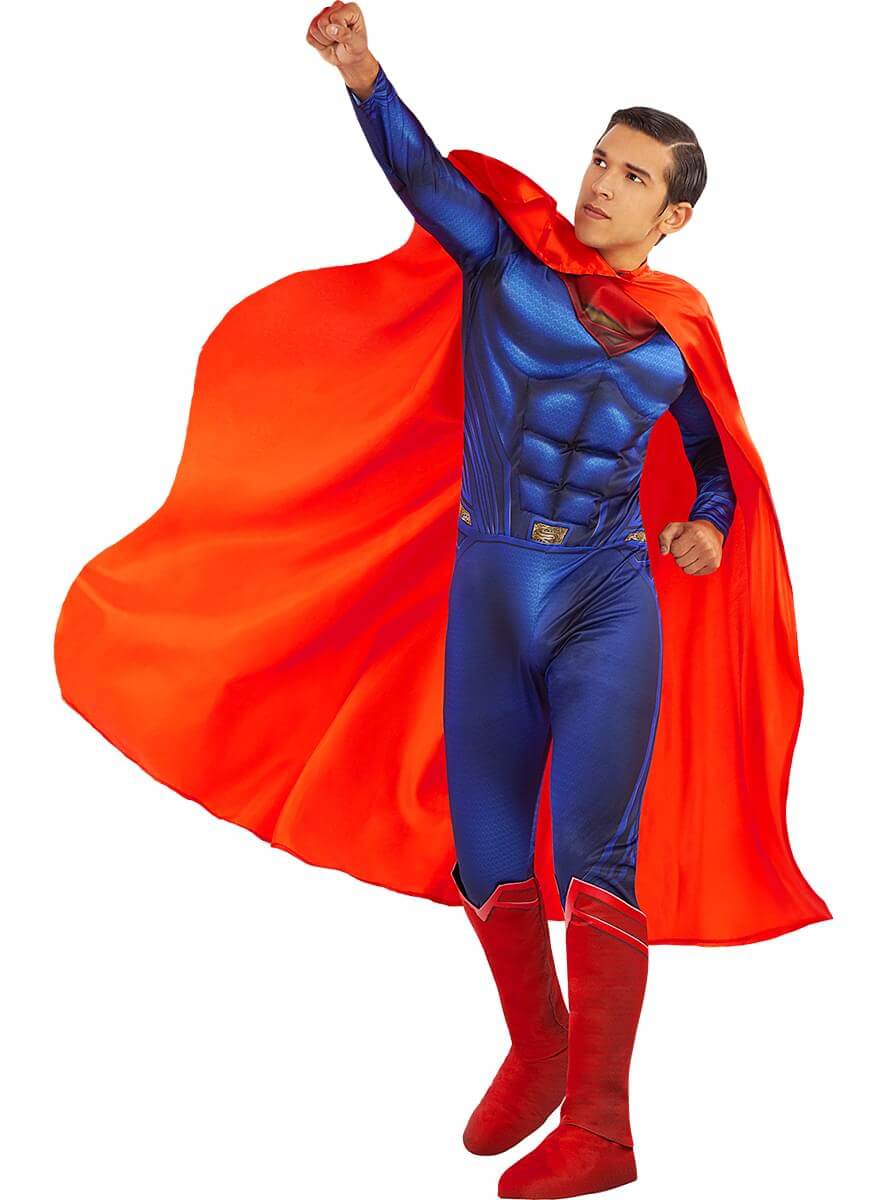 Superman Costume for Men – Man of Steel Outfit Teminis.lt