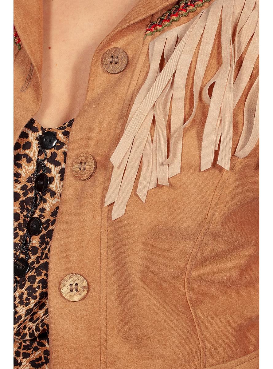 Women's Western Tassel Jacket for Festivals & Parties Teminis.lt