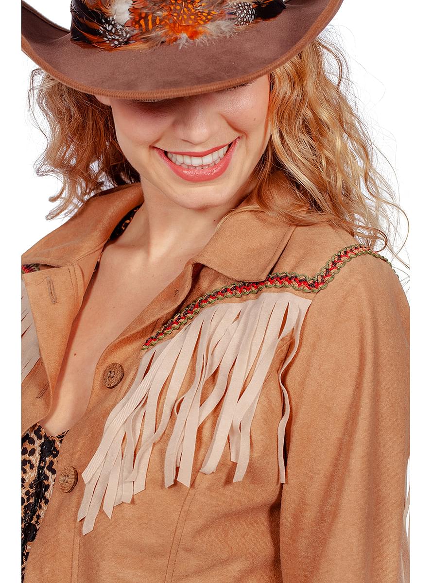 Women's Western Tassel Jacket for Festivals & Parties Teminis.lt