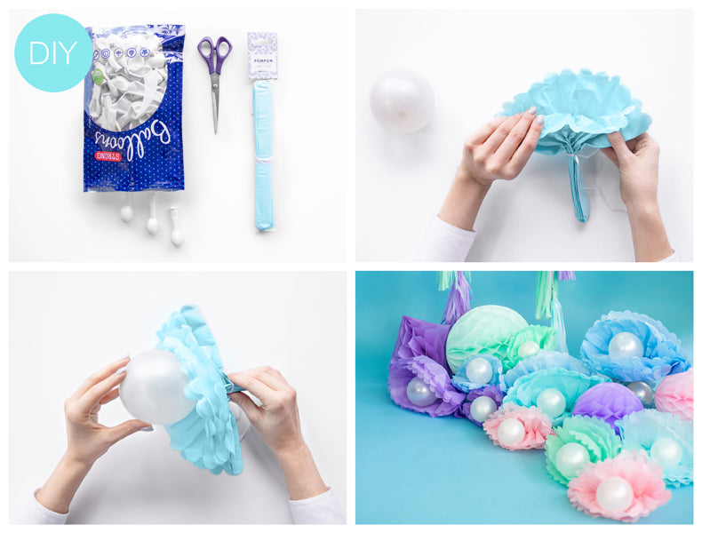 Tissue paper Pompom - Teminis.lt