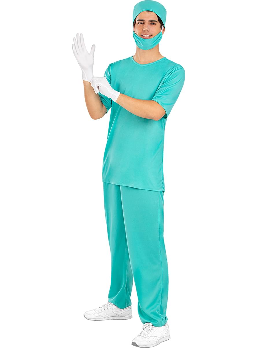 Unisex Adult Doctor Costume Set - Perfect for Professions Party Teminis.lt