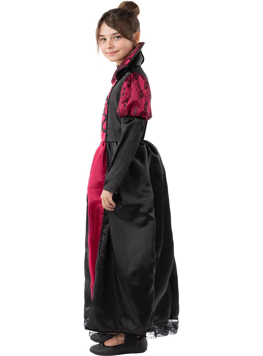 Girls' Enchanting Vampire Costume - Halloween Special Teminis.lt