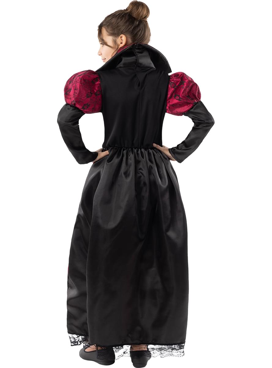 Girls' Enchanting Vampire Costume - Halloween Special Teminis.lt