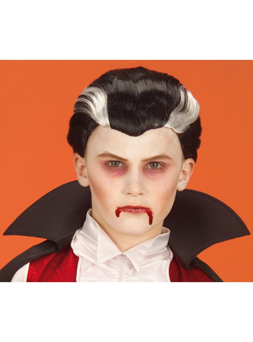 Vampire wig for boys - Teminis.lt