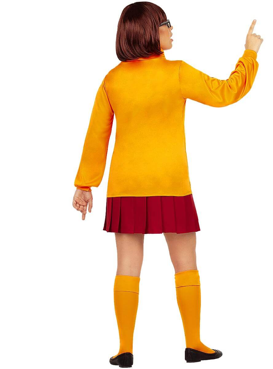Velma Costume – Scooby Doo Official Warner Bros Women's Outfit