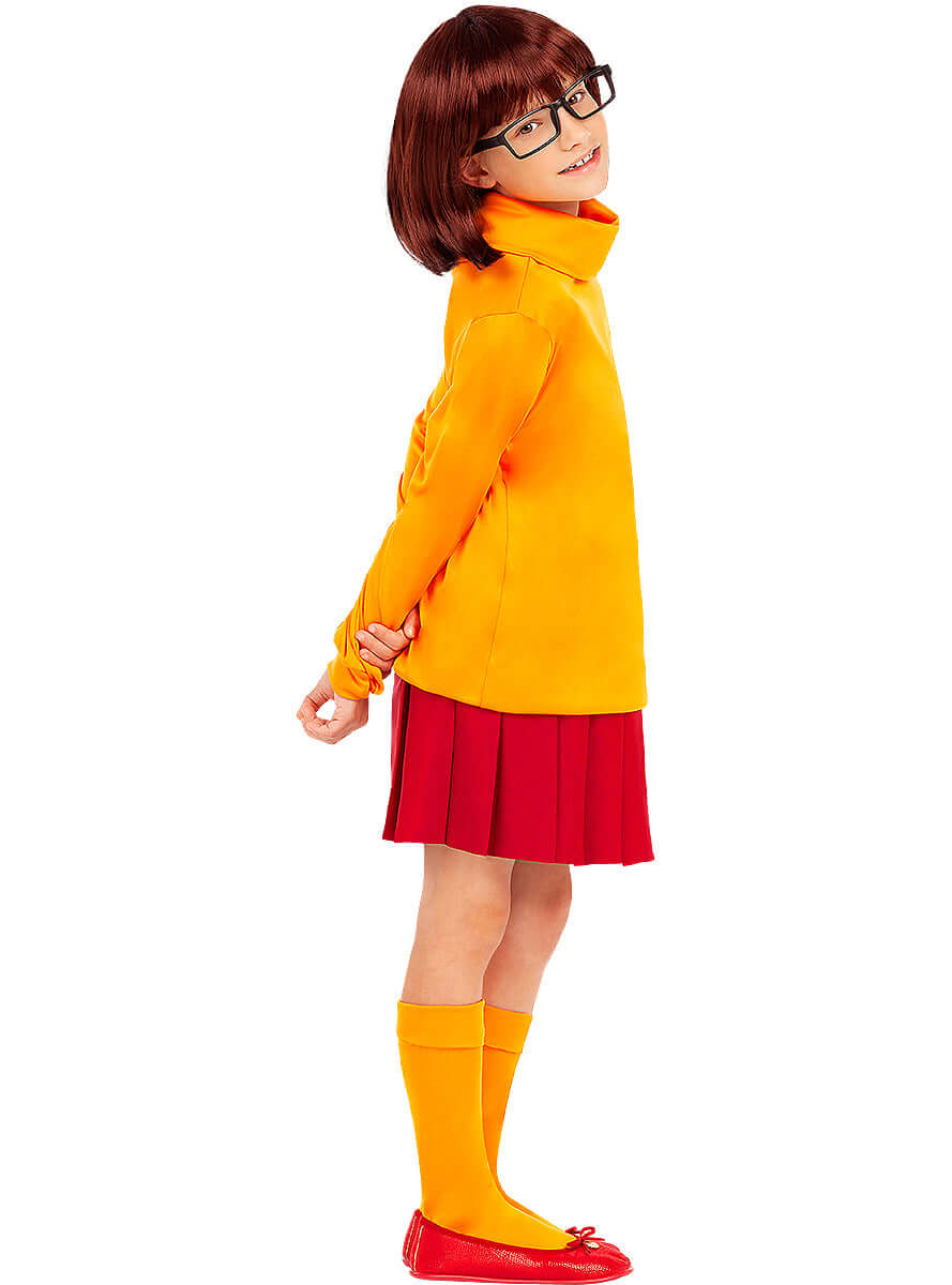 Velma Costume for Girls – Scooby Doo Official Warner Bros Outfit