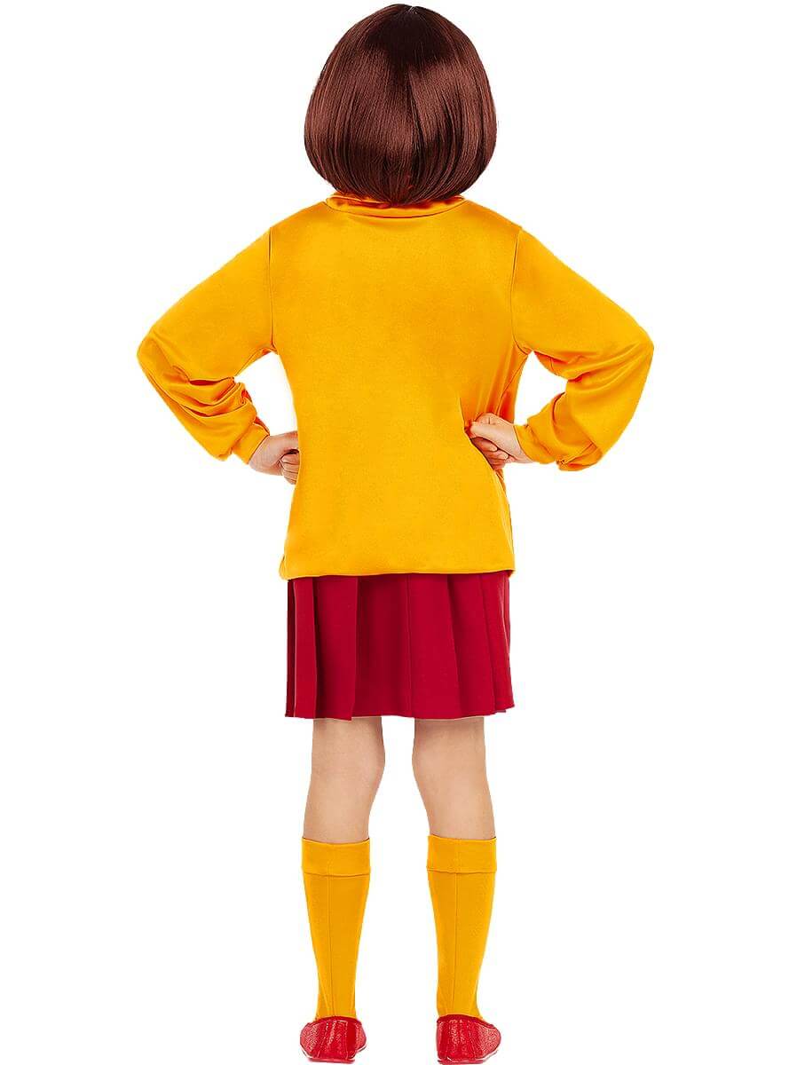 Velma Costume for Girls – Scooby Doo Official Warner Bros Outfit
