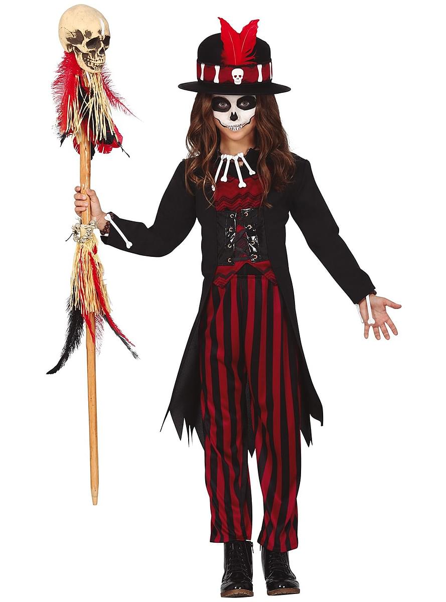 Enchanting Voodoo Costume for Girls - Halloween Outfit Teminis.lt