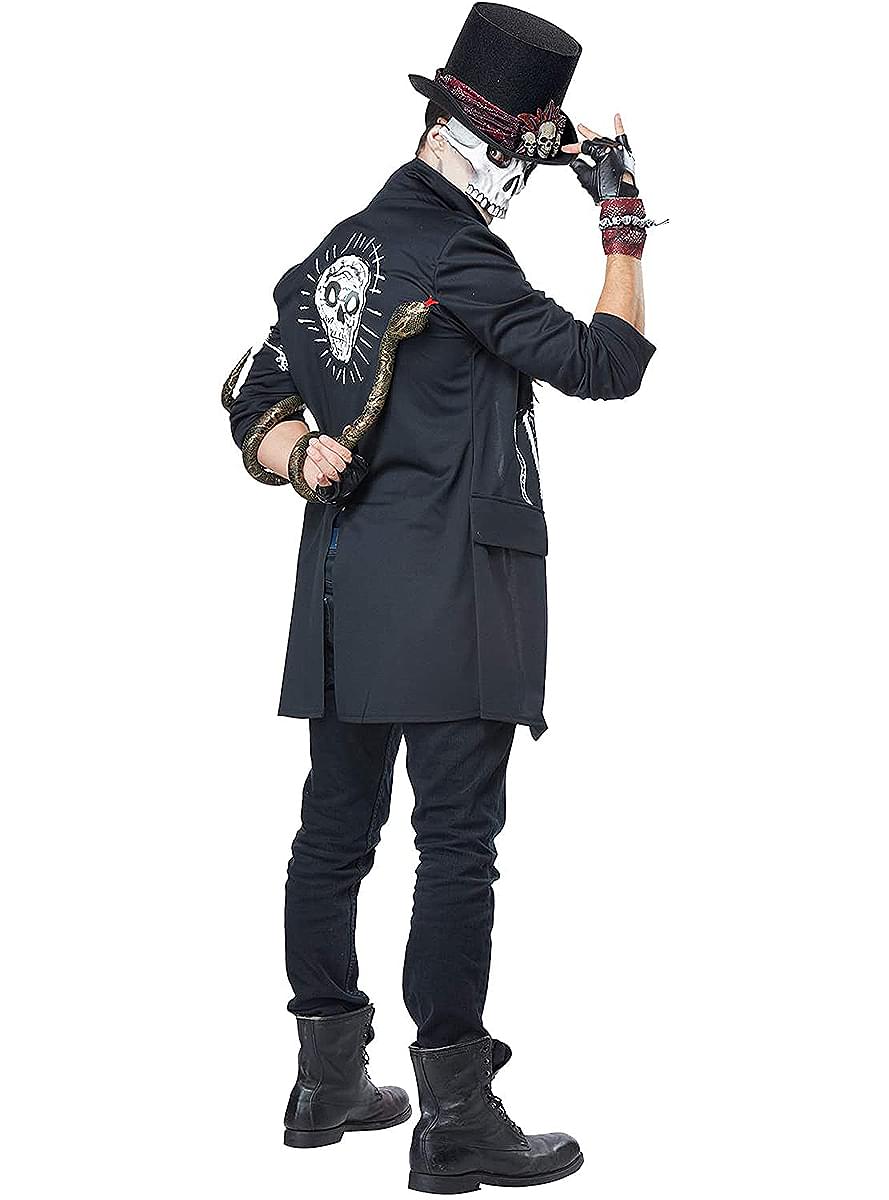 Men's Voodoo Skeleton Costume - Halloween Outfit Teminis.lt