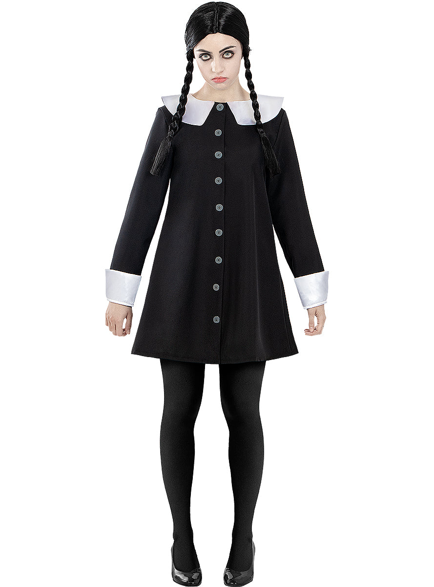Wednesday Addams Costume for Women – The Addams Family Dress Teminis.lt