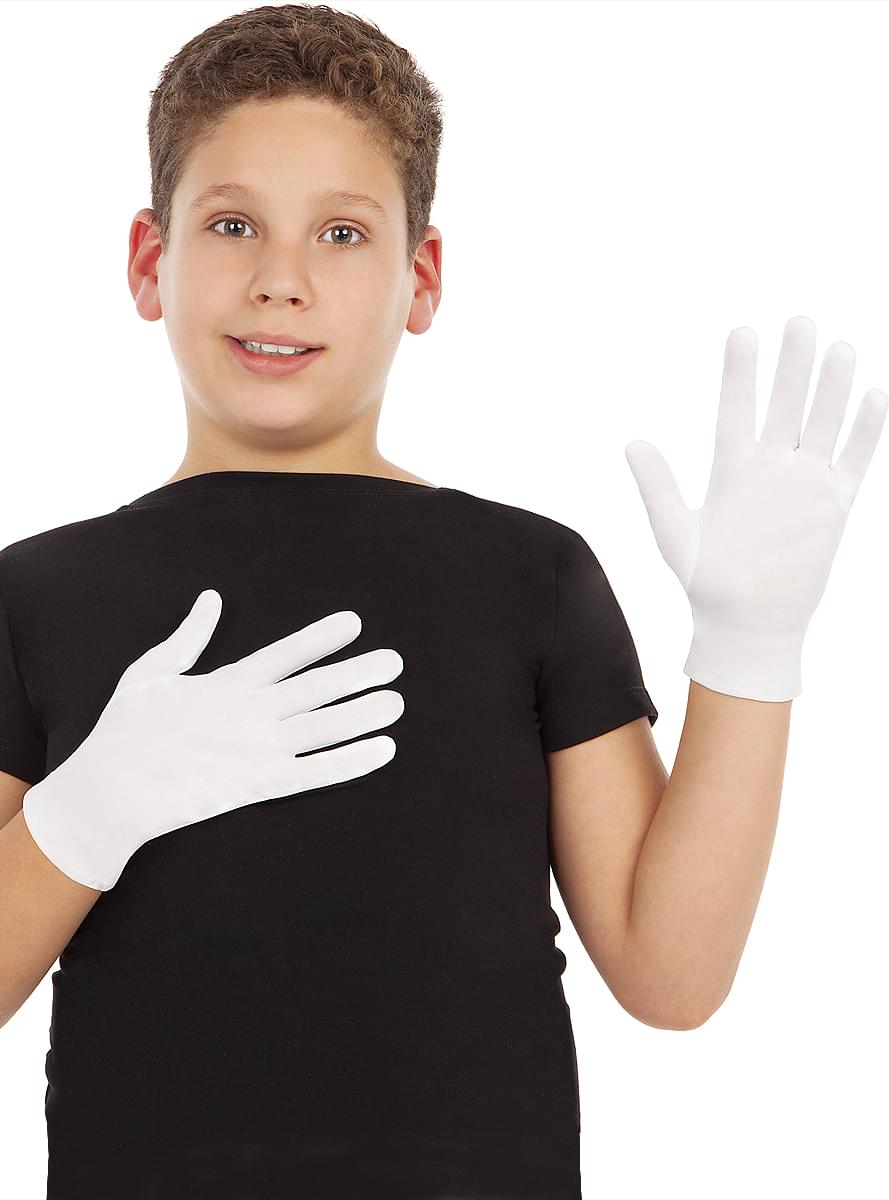 White Gloves for Kids - Teminis.lt