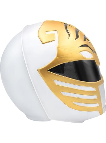 White Power Ranger Helmet for Adults | Cosplay & Collectible Teminis.lt
