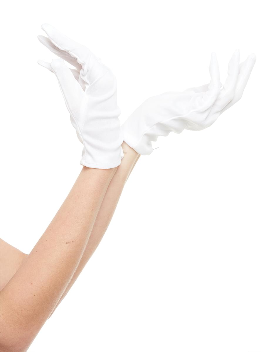 White gloves for adults - Teminis.lt