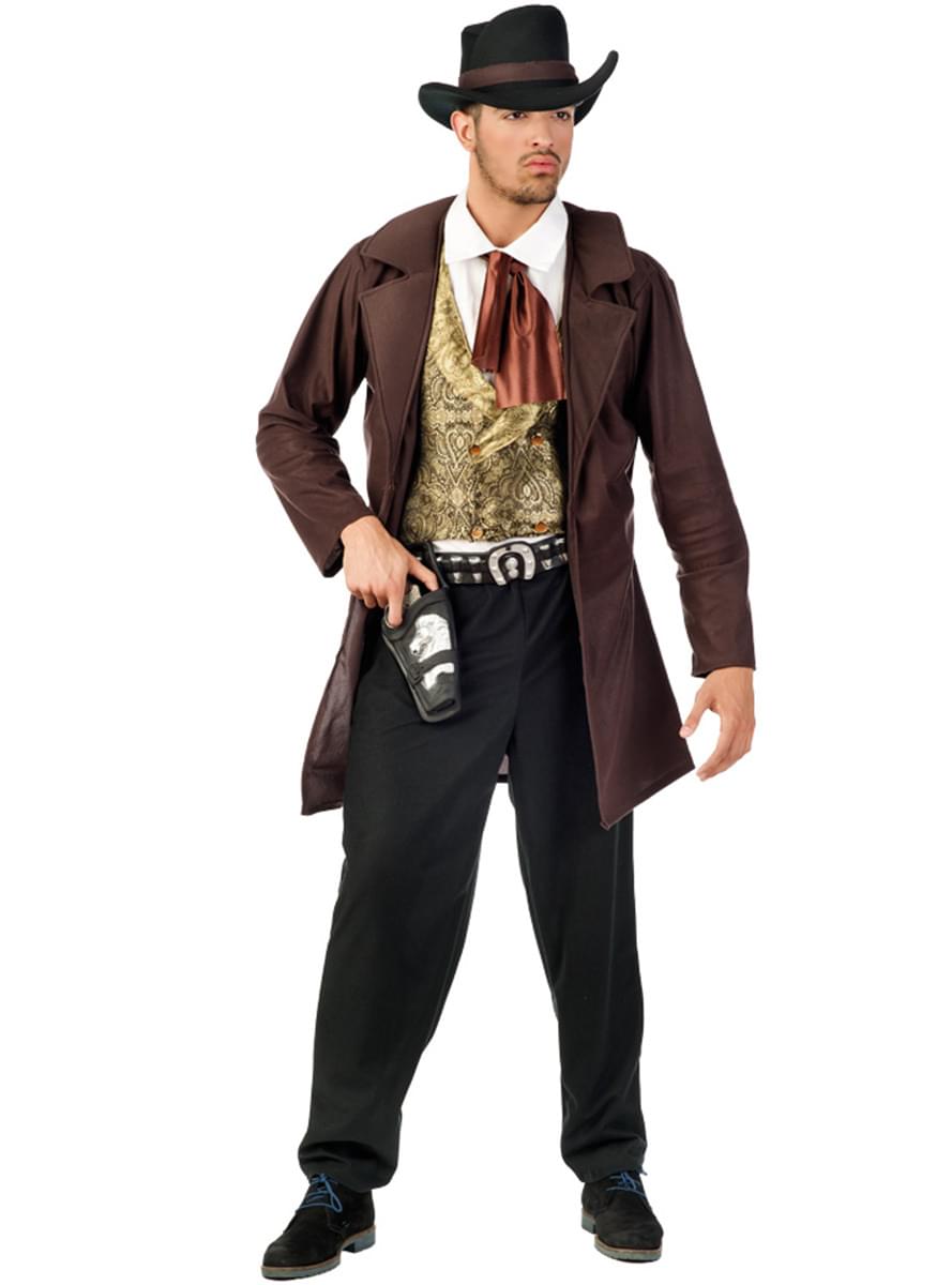 Wild West Cowboy Adult Costume - Authentic Western Wear Teminis.lt