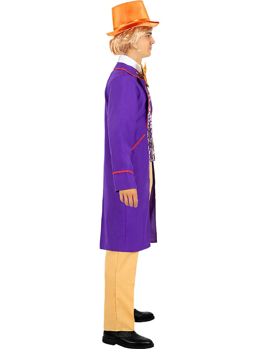 Willy Wonka Costume for Men | Chocolate Factory Outfit Teminis.lt