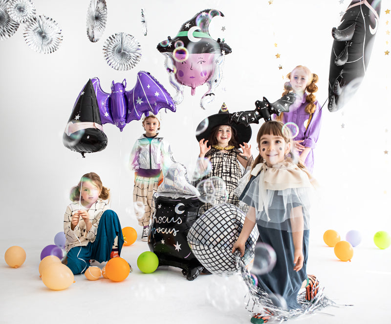 Witch-shaped Foil Balloon - Teminis.lt