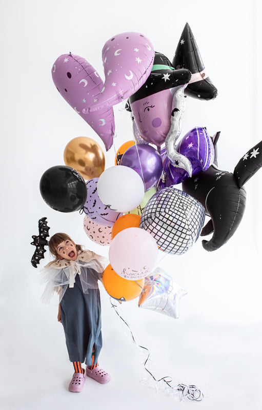 Witch-shaped Foil Balloon - Teminis.lt
