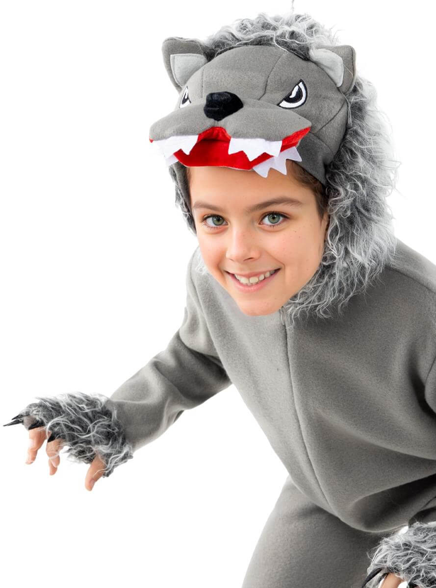 Wolf Costume for Kids – Animal Outfit | Teminis.lt Teminis.lt