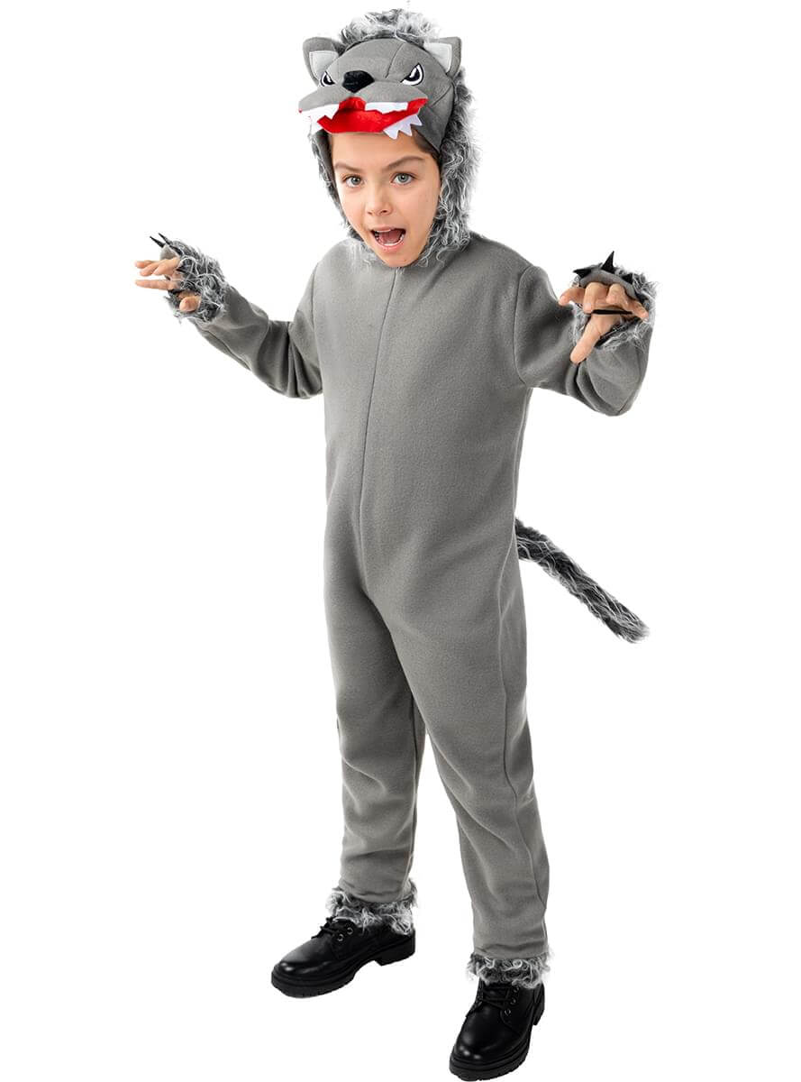 Wolf Costume for Kids – Animal Outfit | Teminis.lt Teminis.lt