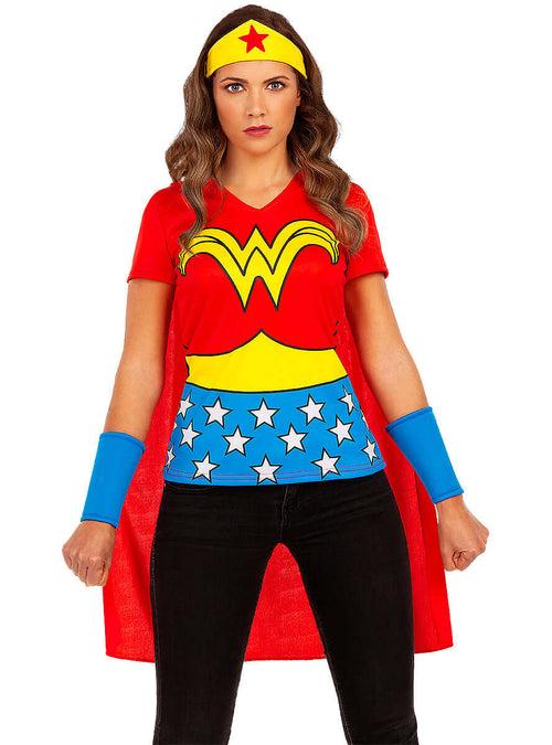 Wonder Woman Kit for Women – Official Warner Bros Costume Set