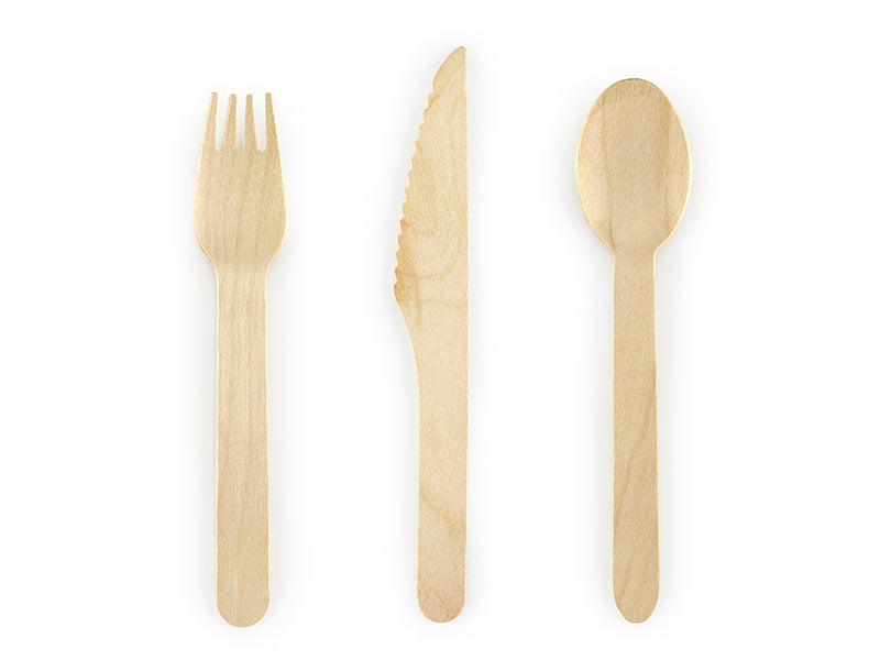 Wooden cutlery Woodland - Teminis.lt