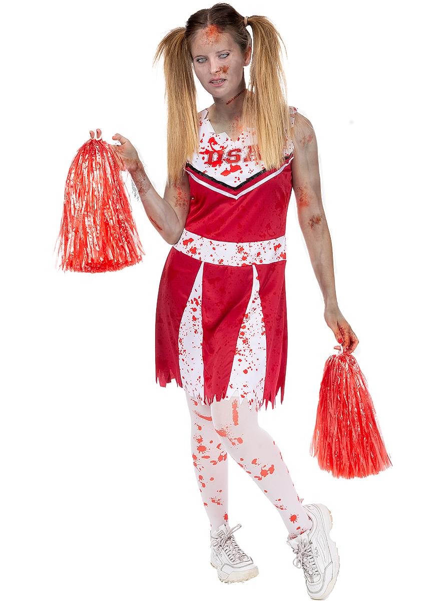 Zombie Cheerleader Costume - Teminis.lt