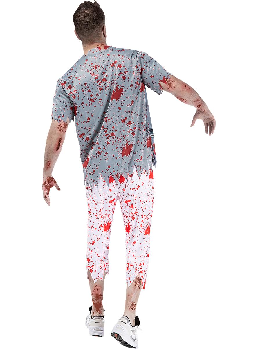Men's Zombie Football Player Costume – Halloween Outfit Teminis.lt