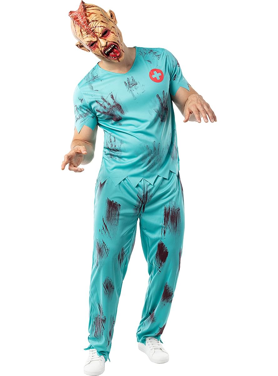 Realistic Zombie Mask for Halloween | Scary Costume Accessory Teminis.lt