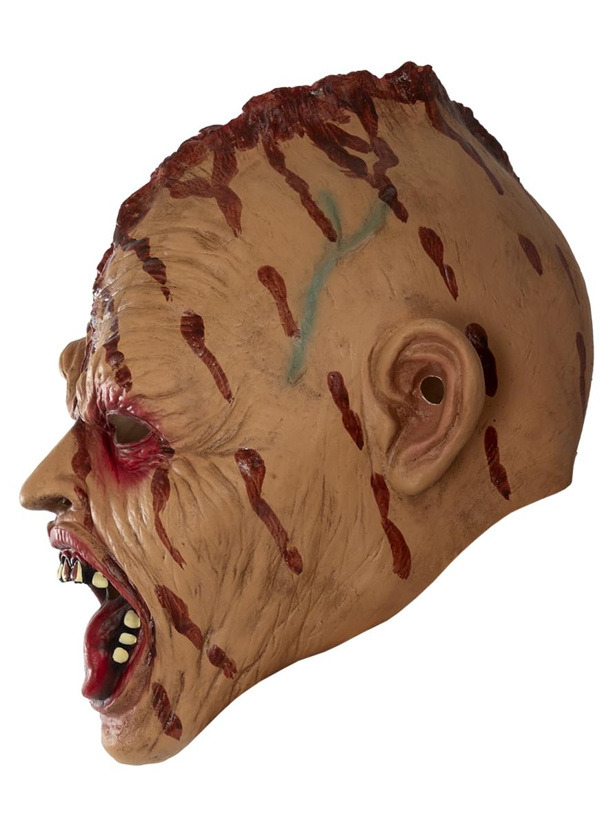 Realistic Zombie Mask for Halloween | Scary Costume Accessory Teminis.lt