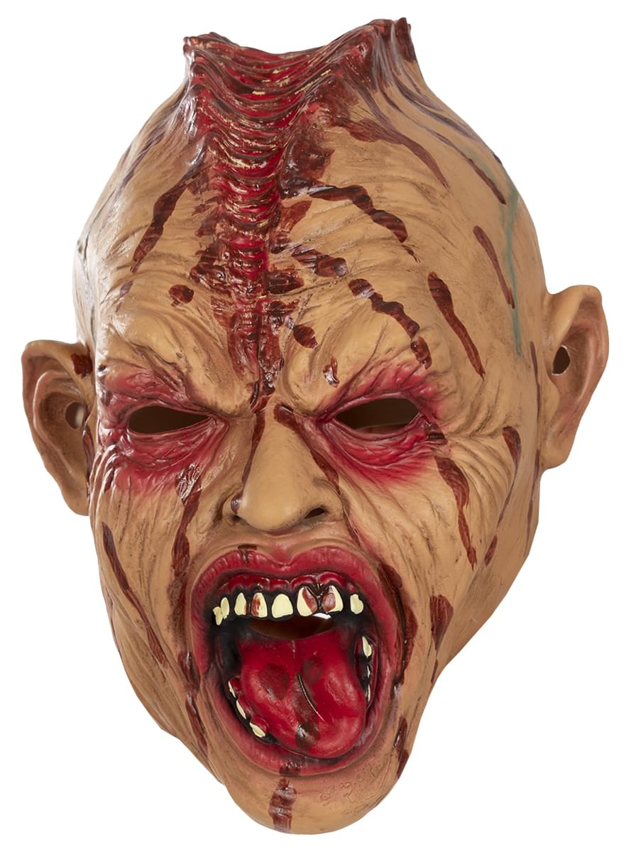 Realistic Zombie Mask for Halloween | Scary Costume Accessory Teminis.lt