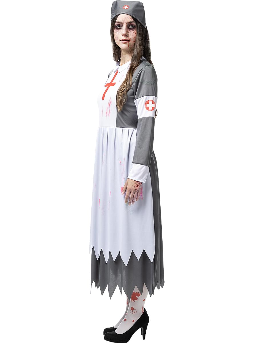 Zombie Nun Nurse Costume - Teminis.lt