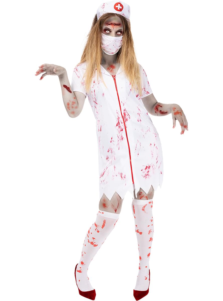 Zombie Nurse Costume - Teminis.lt