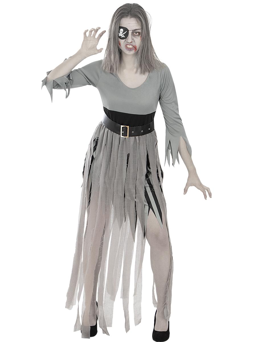 Zombie Pirate Costume - Teminis.lt