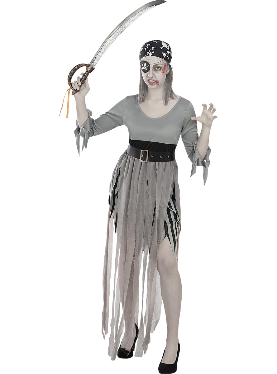 Zombie Pirate Costume - Teminis.lt