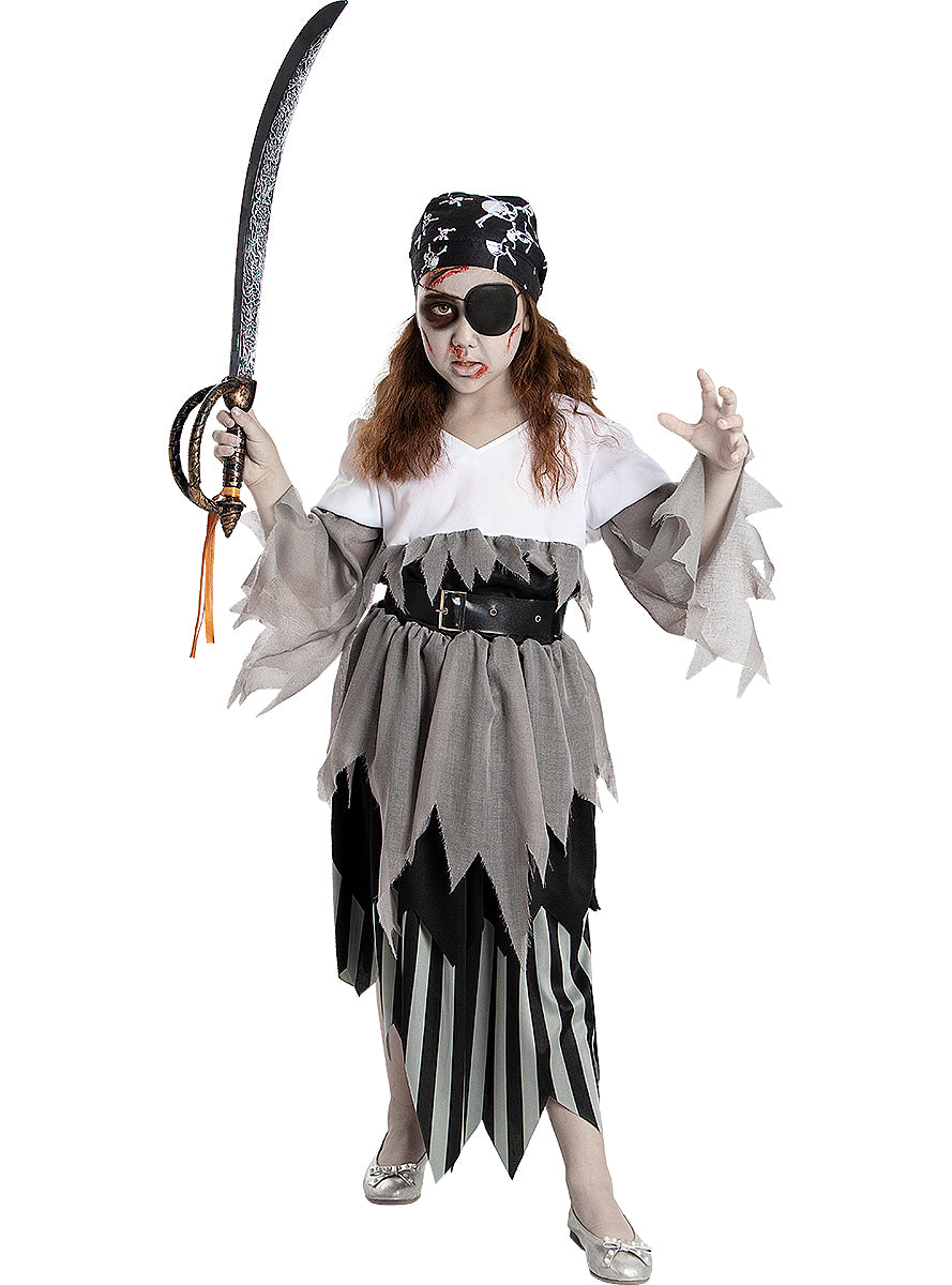 Zombie Pirate Costume for Adults – Scary Halloween Outfit Teminis.lt