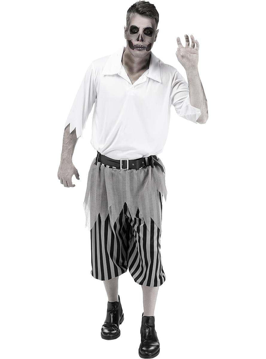 Men's Zombie Pirate Costume - Halloween Outfit Teminis.lt