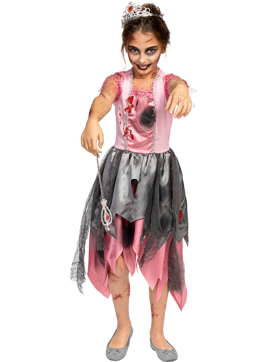 Zombie Princess Costume for Kids - Halloween Outfit Teminis.lt